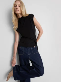 „By Coleen“ Top mit Zierknoten