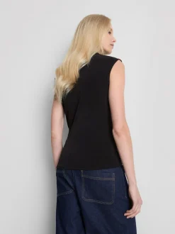 „By Coleen“ Top mit Zierknoten