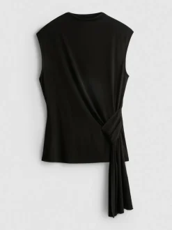 „By Coleen“ Top mit Zierknoten