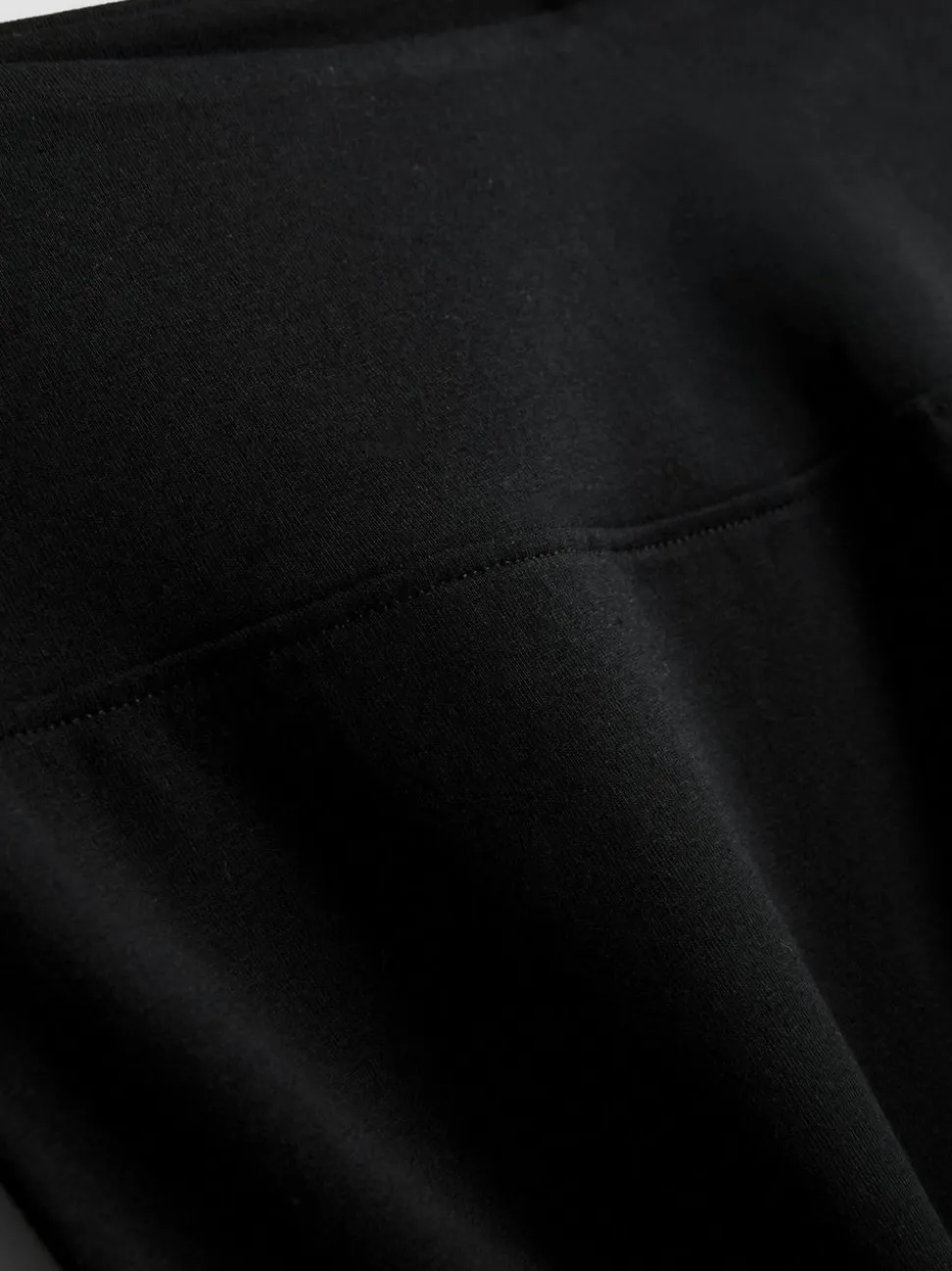 Capri-Leggings mit hohem Baumwollanteil und hohem Bund