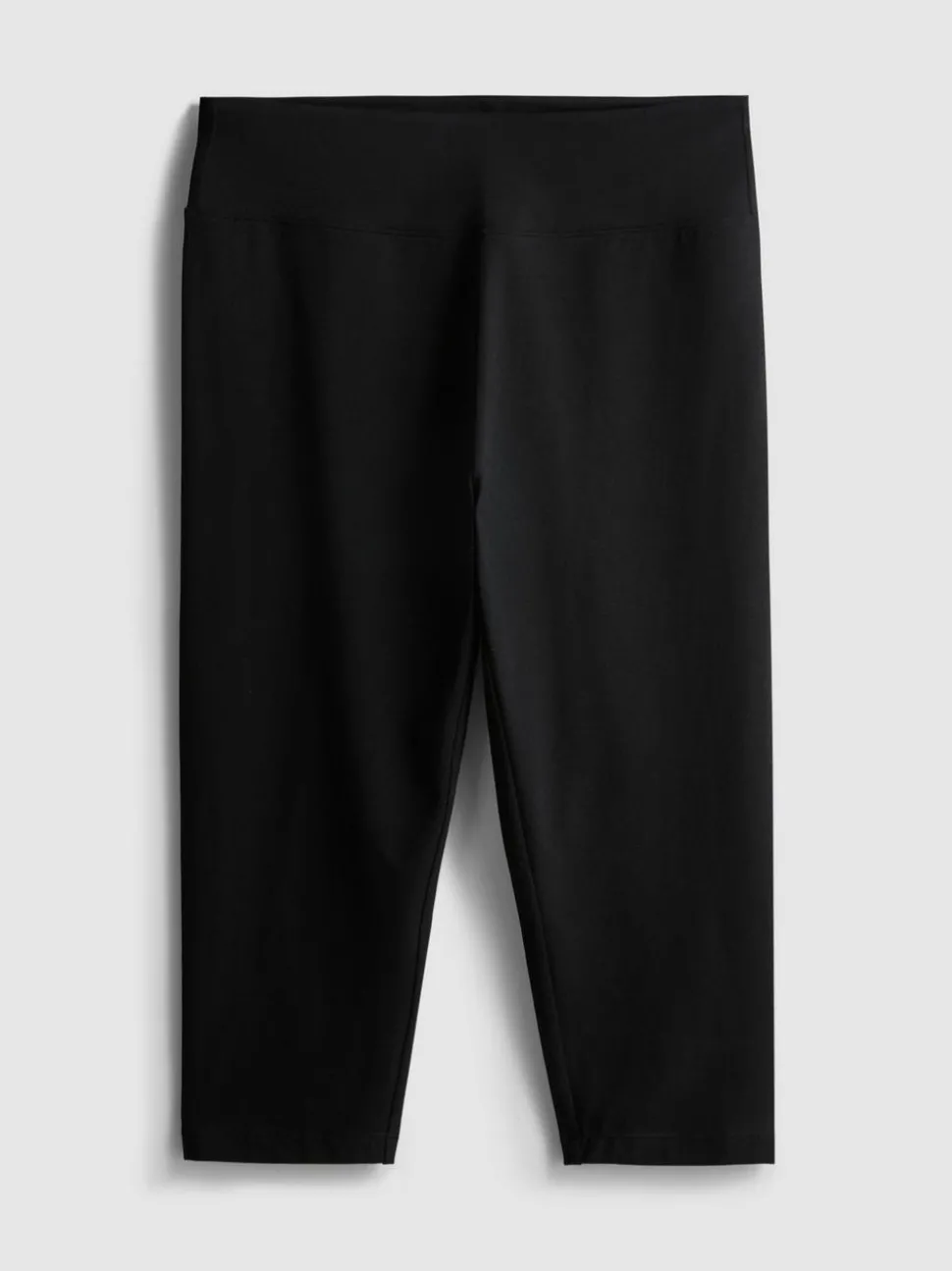 Capri-Leggings mit hohem Baumwollanteil und hohem Bund