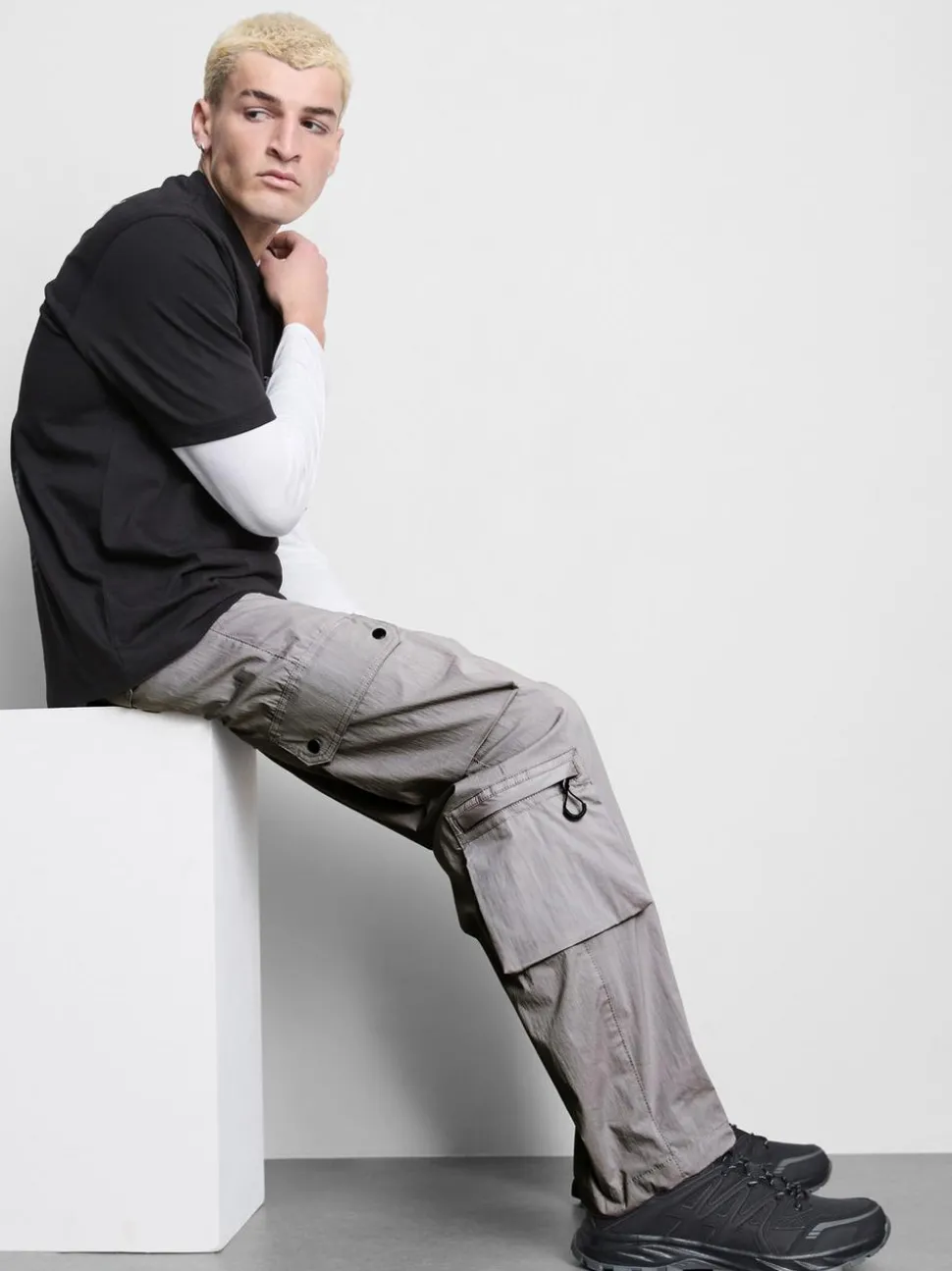 Cargohose im Utility-Stil
