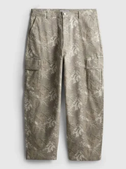 Cargohose in Camouflageoptik