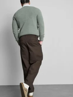Chinohose mit mittlerer Leibhöhe