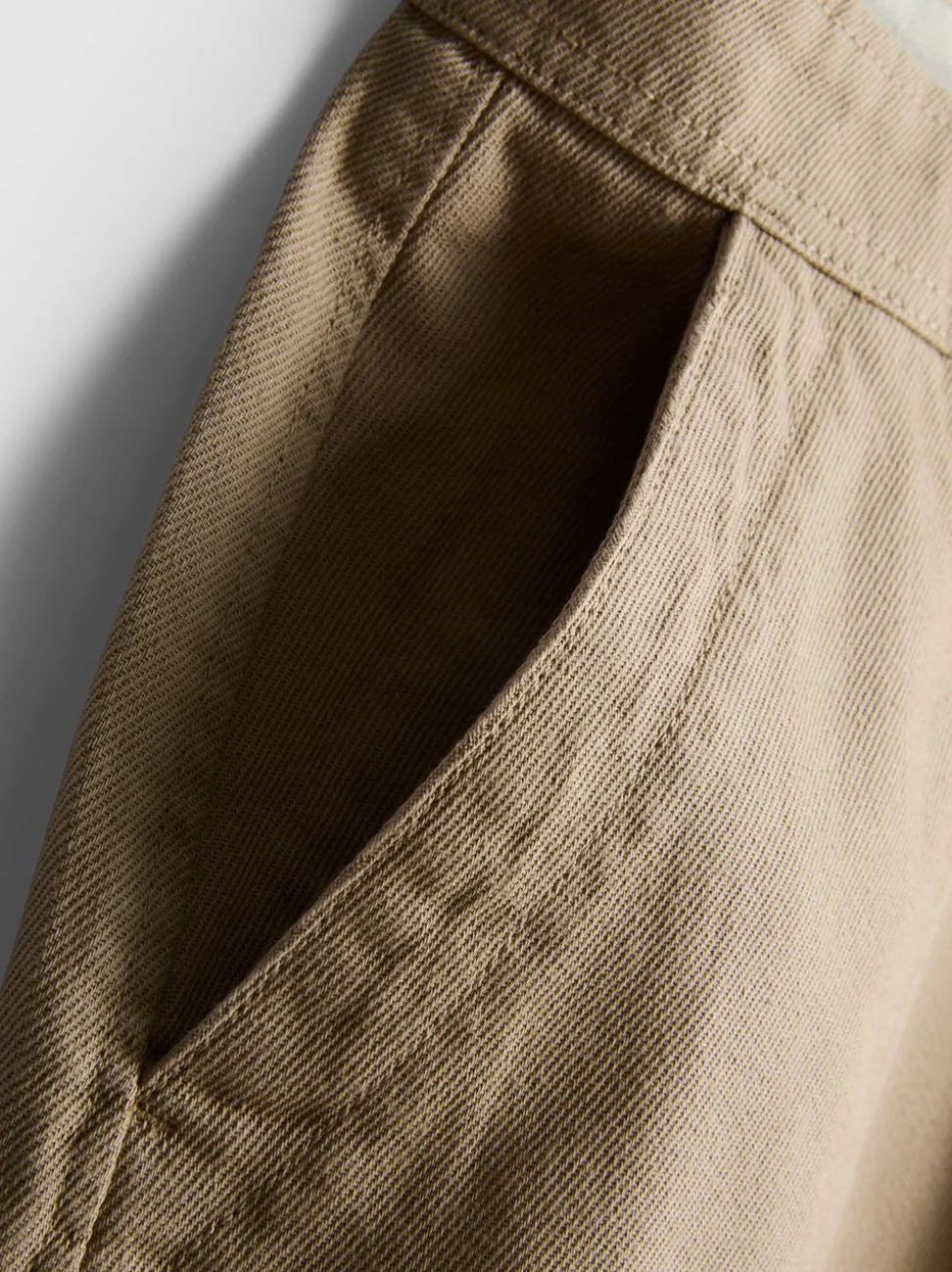 Chinohose mit mittlerer Leibhöhe