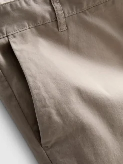 Chinoshorts mit hohem Baumwollanteil