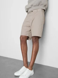 Chinoshorts mit hohem Baumwollanteil
