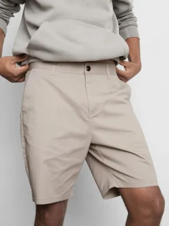 Chinoshorts mit hohem Baumwollanteil