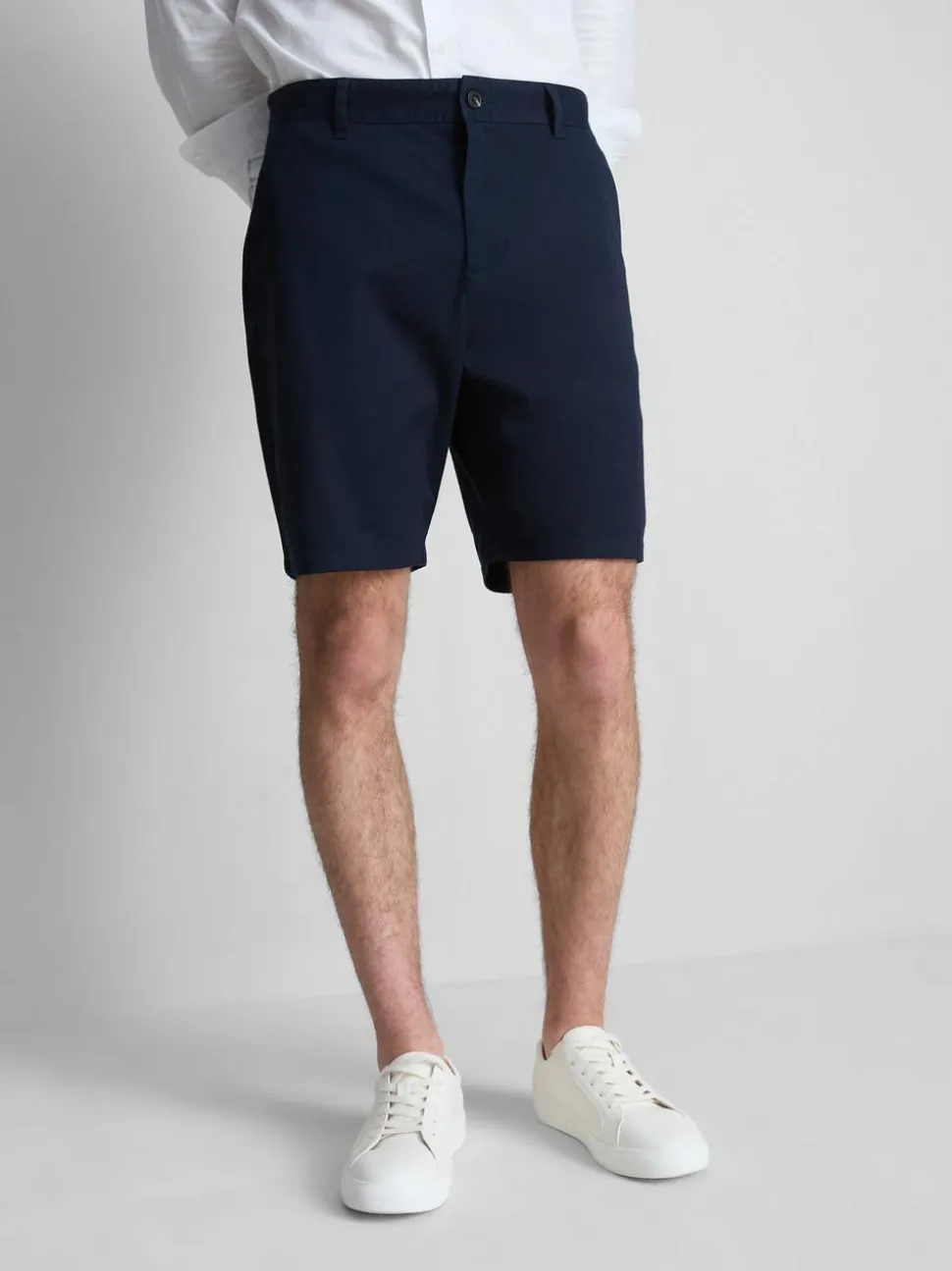 Chinoshorts mit hohem Baumwollanteil