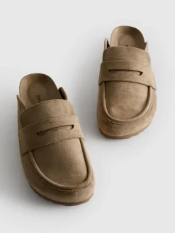 Clog-Sandalen im Loafer-Stil