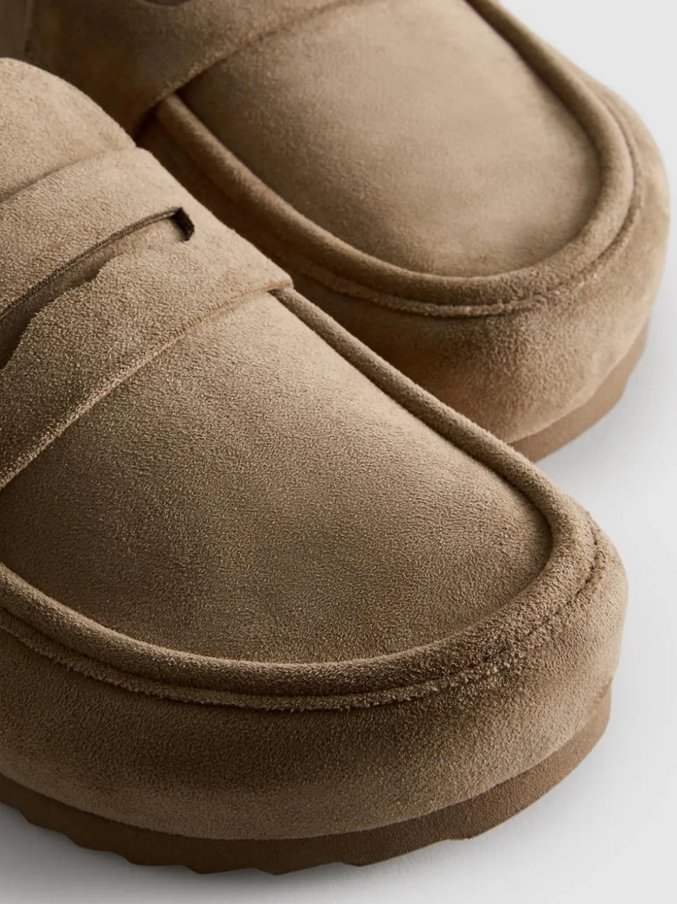 Clog-Sandalen im Loafer-Stil