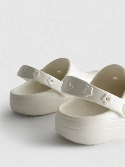 Clogs mit Blumendesign