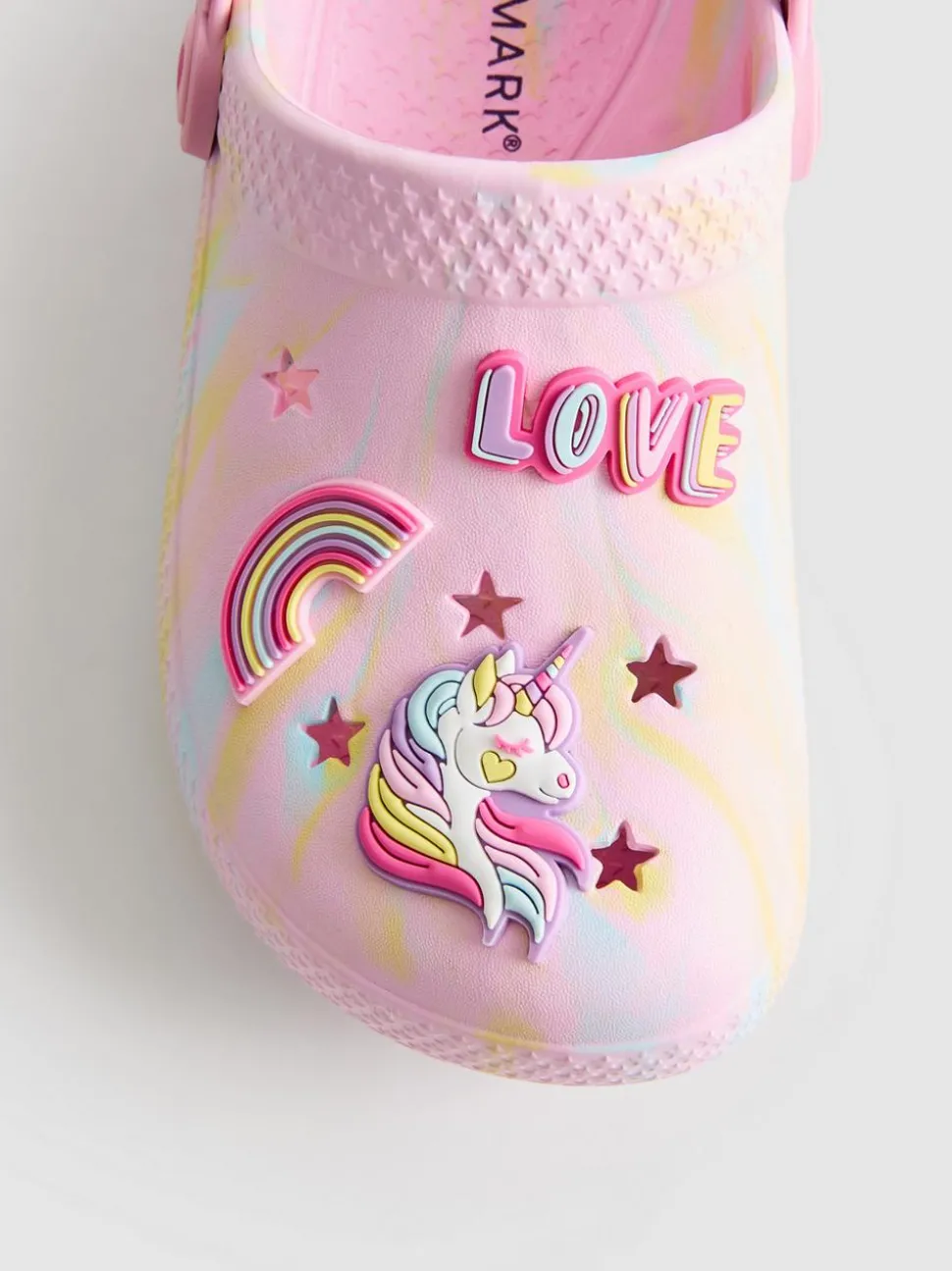 Clogs mit Einhornmotiven