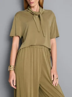 Cocoon-Hose aus Jersey