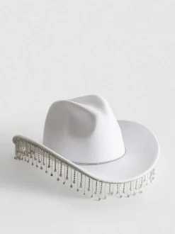 Cowboyhut mit Fransen