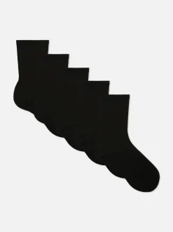 Crew-Socken, 5er-Pack