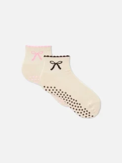 Crew-Socken in Viertellänge, 2er-Pack