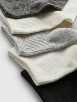 Crew Socken in Viertellänge, 5er-Pack