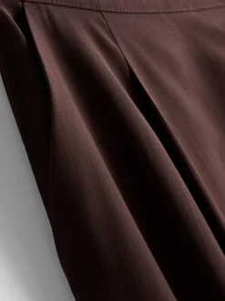 Culotte mit weitem Bein und mittlerer Leibhöhe