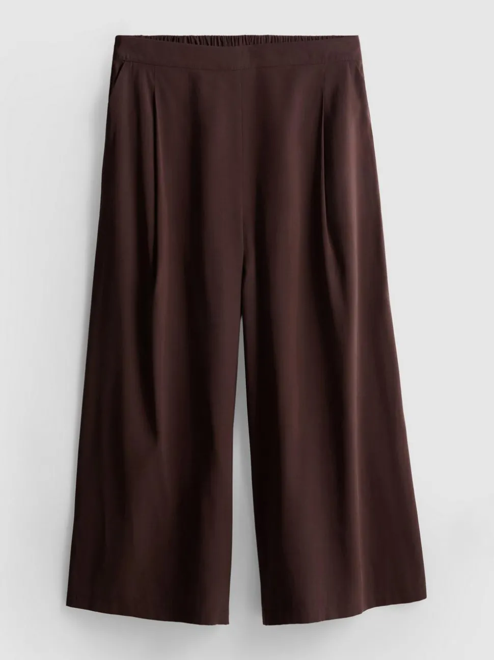 Culotte mit weitem Bein und mittlerer Leibhöhe