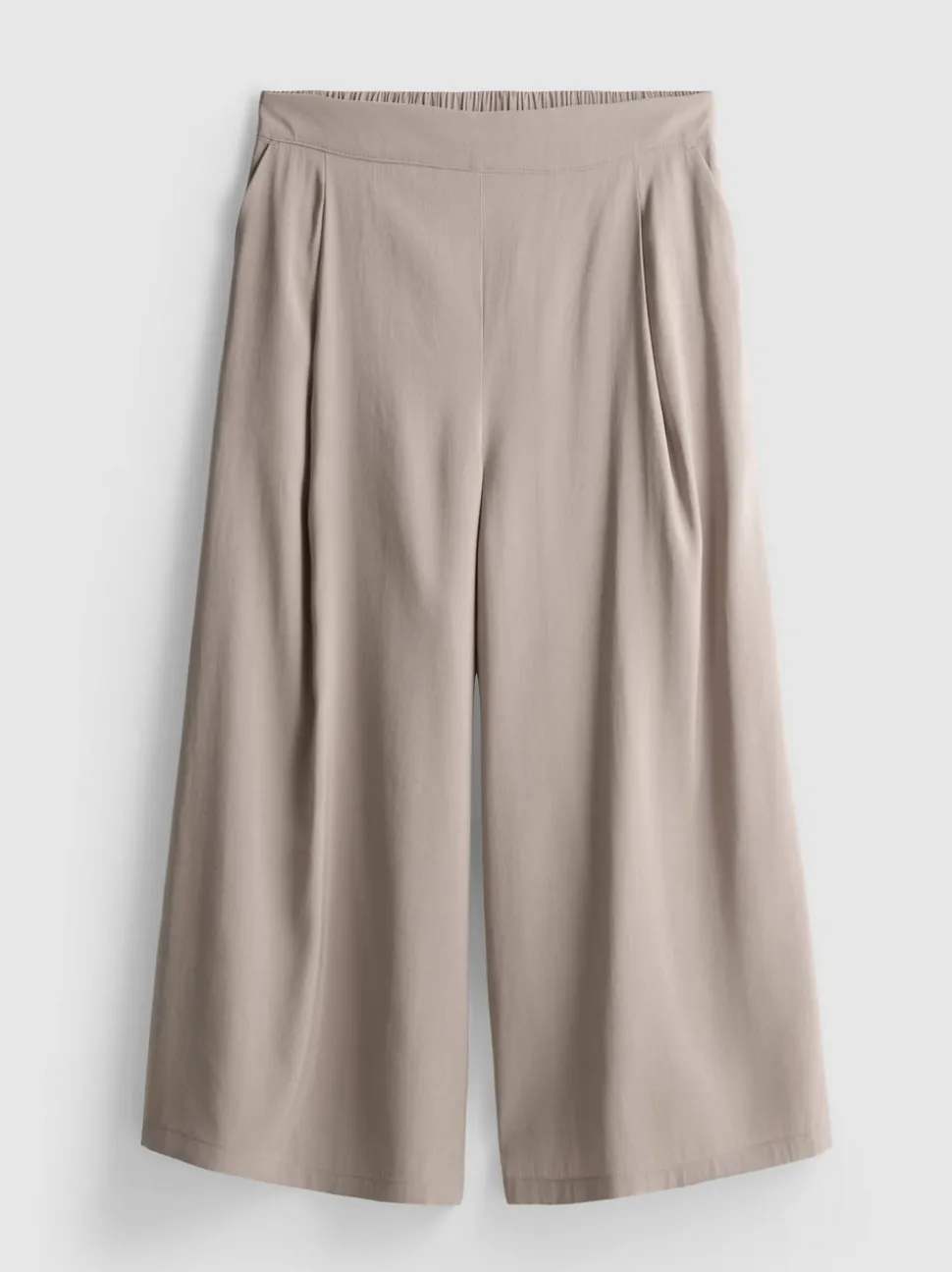 Culotte mit weitem Bein und mittlerer Leibhöhe