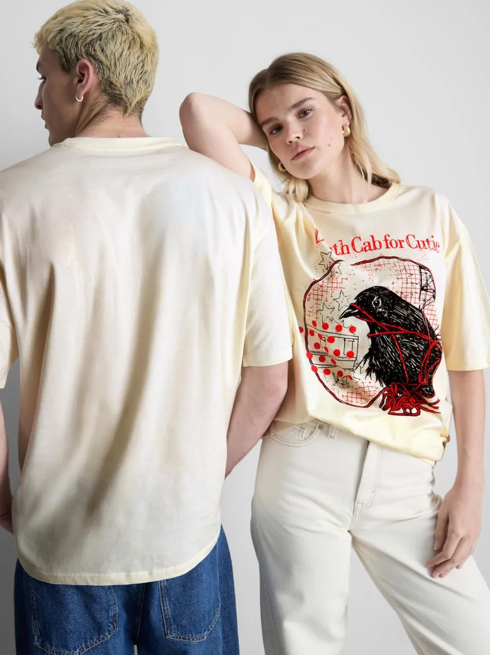 „Death Cab for Cutie“ T-Shirt mit Grafik