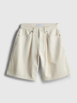 Denim-Bermudashorts aus Baumwolle