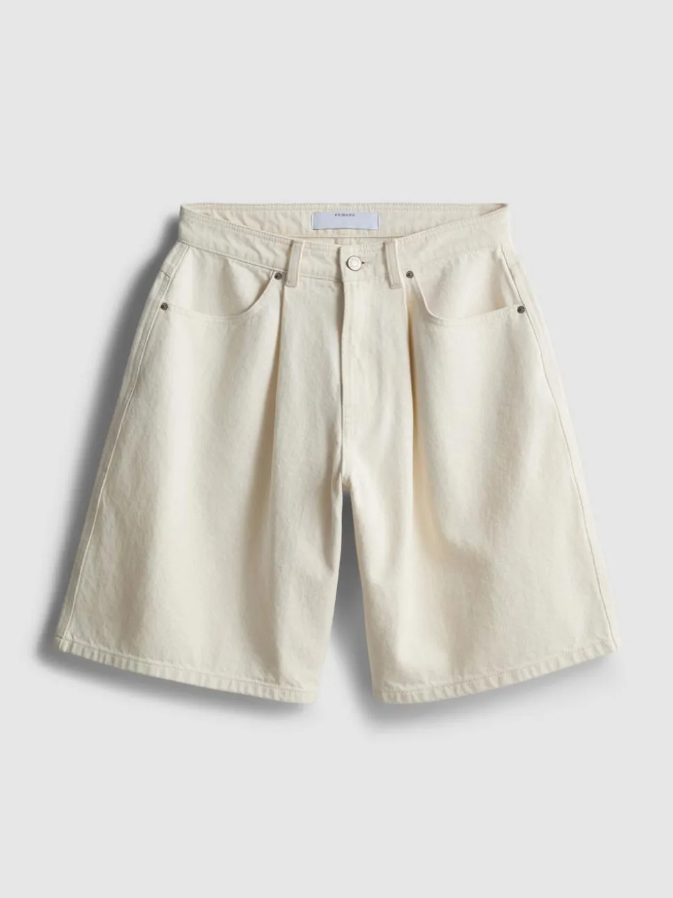 Denim-Bermudashorts aus Baumwolle