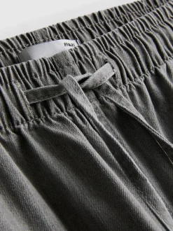 Denim-Jogginghose mit geradem Bein