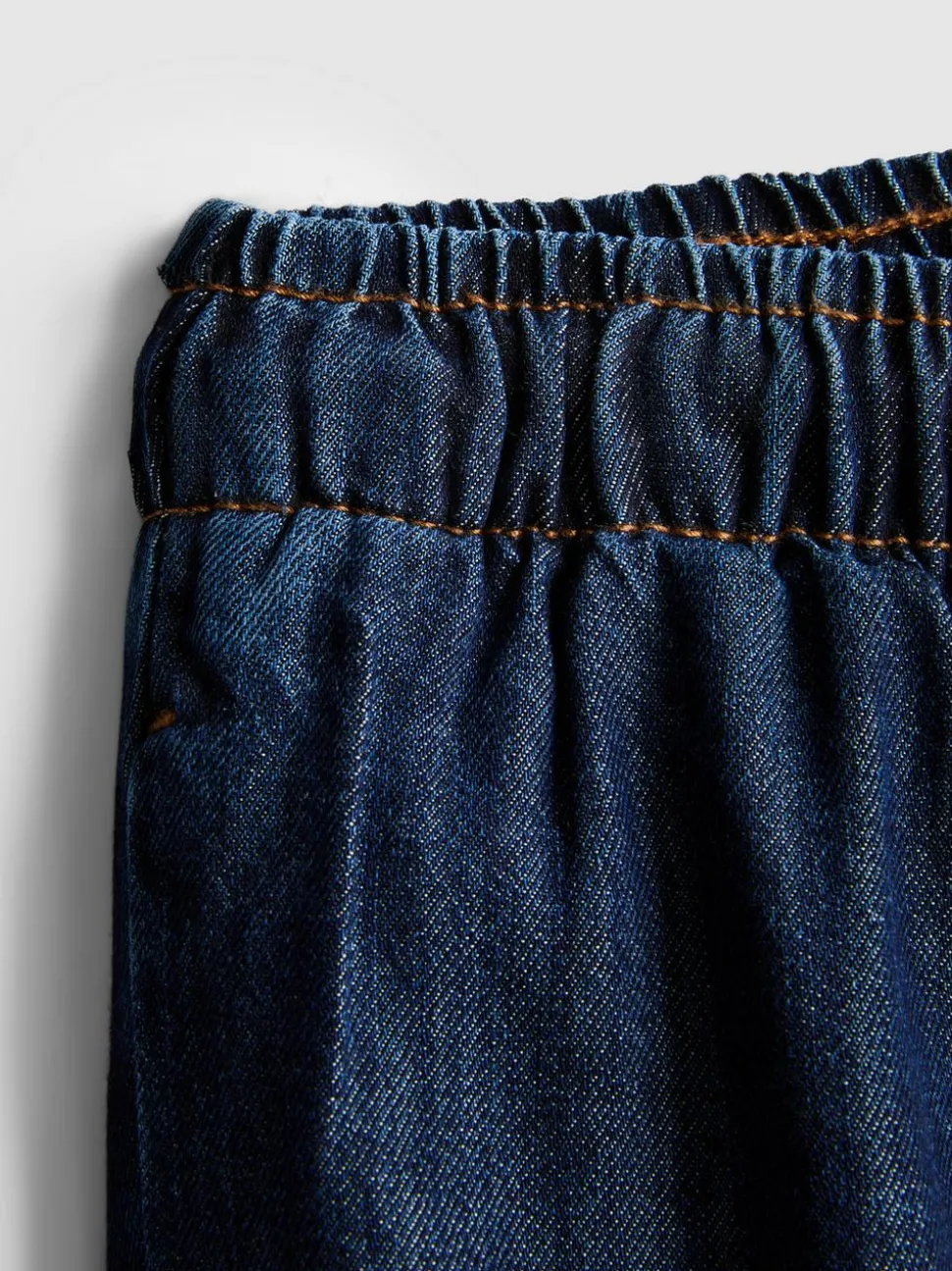 Denim-Jogginghose mit geradem Bein