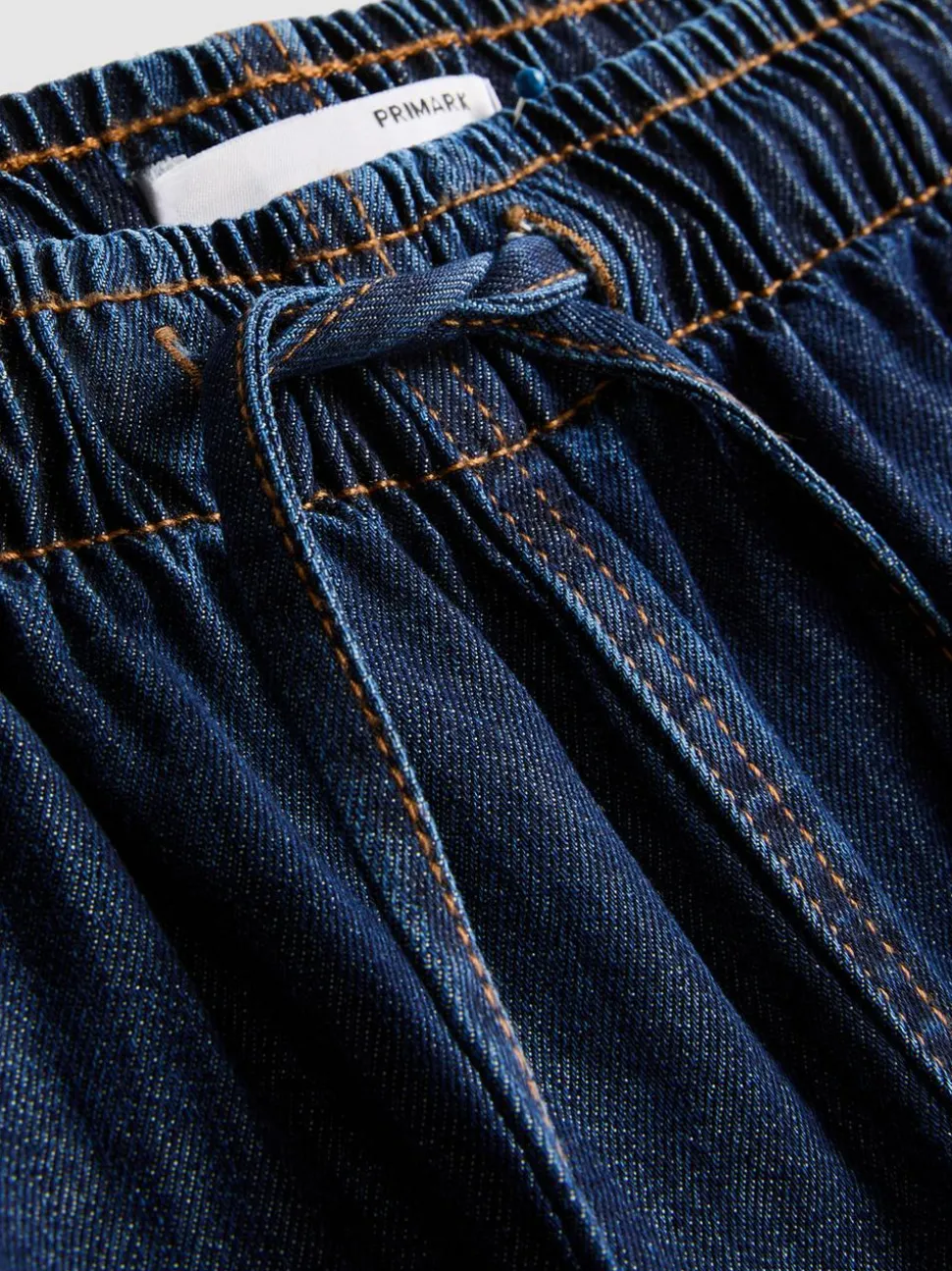 Denim-Jogginghose mit geradem Bein