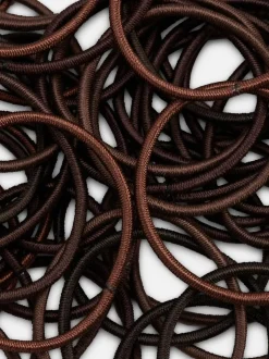 Dicke, elastische Haargummis, 60er-Pack