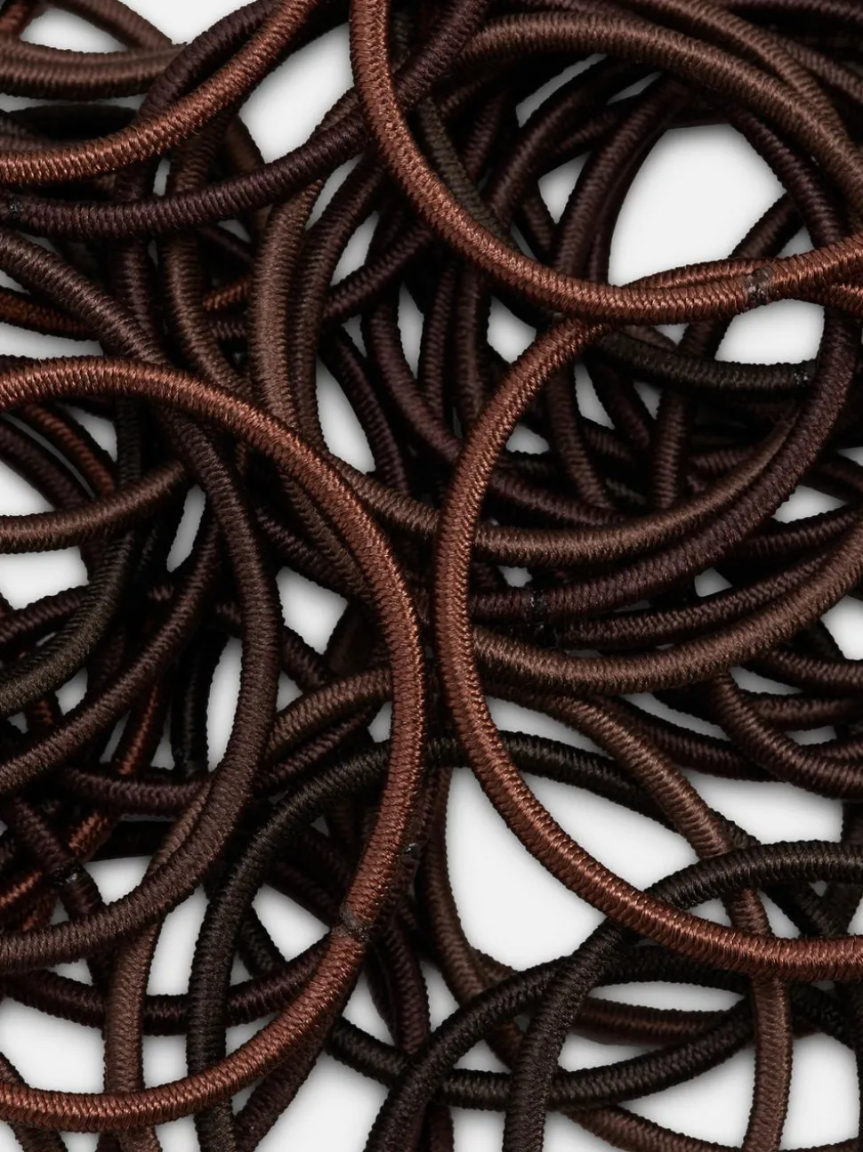 Dicke, elastische Haargummis, 60er-Pack