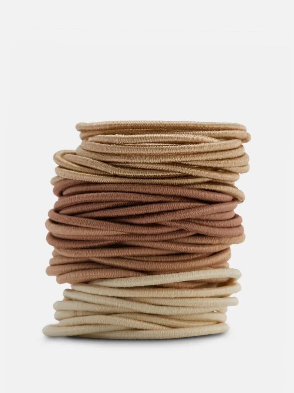 Dicke, elastische Haargummis, 60er-Pack