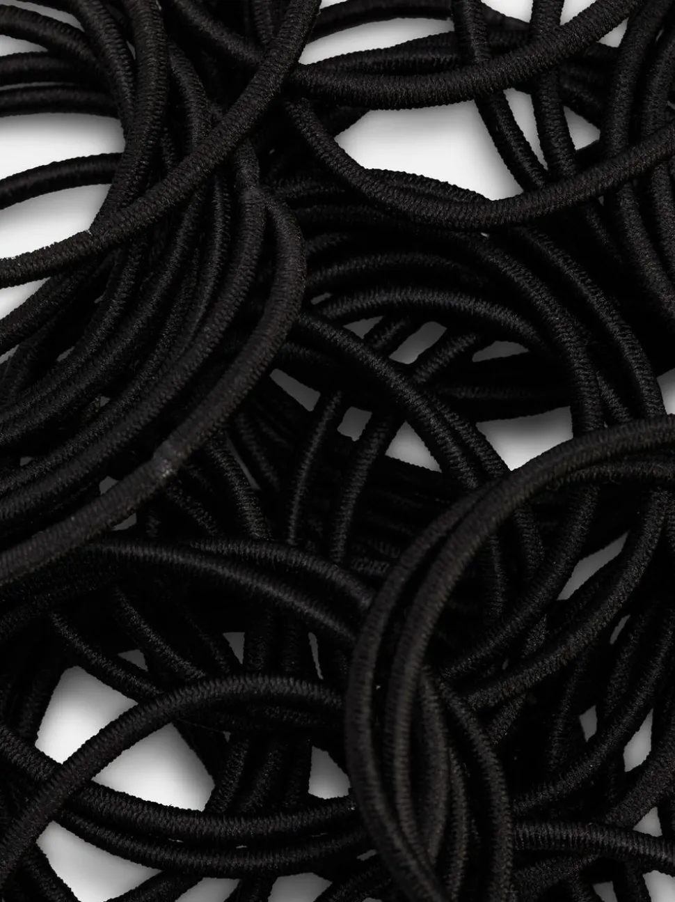 Dicke, elastische Haargummis, 60er-Pack