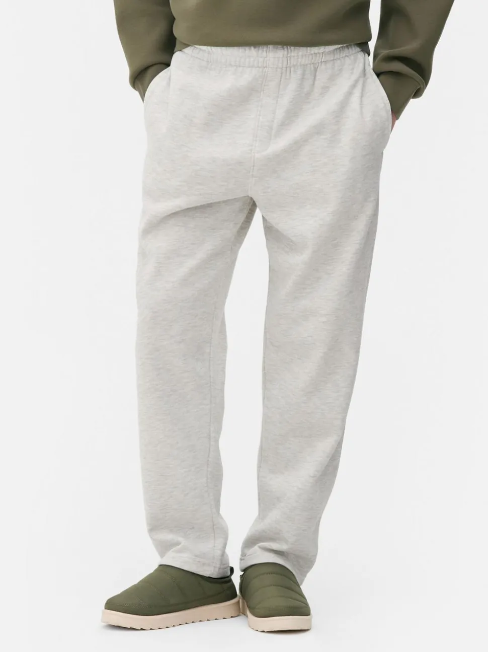 Dicke Essential-Jogginghose mit geradem Bein