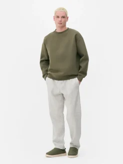 Dicke Essential-Jogginghose mit geradem Bein