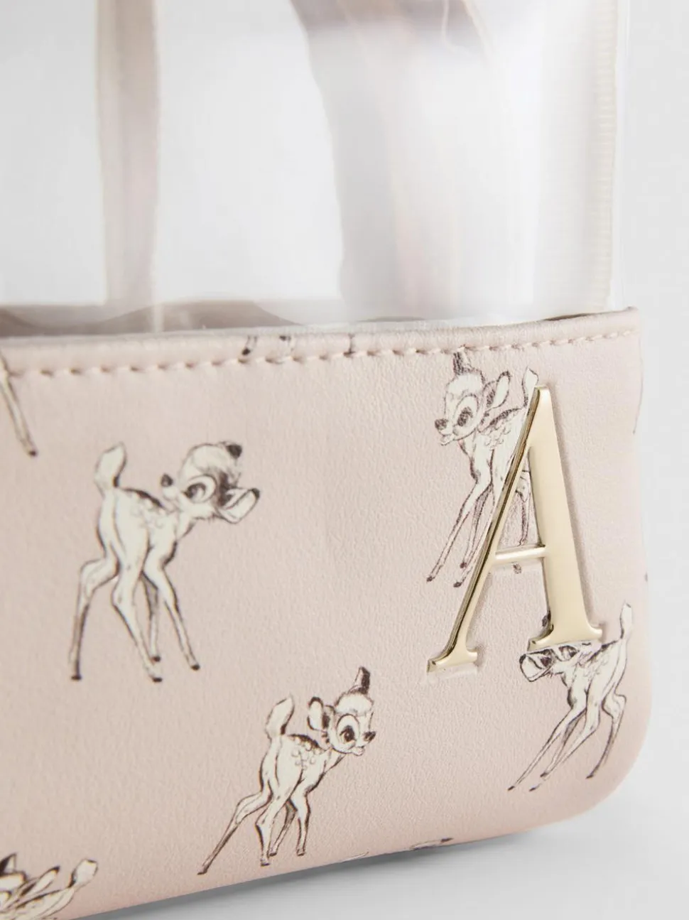 „Disney Bambi“ Make-up-Tasche mit Initiale