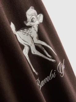 „Disney Bambi“ Schlafanzughose mit hohem Baumwollanteil und weitem Bein