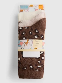„Disney Bambi“ Socken aus Baumwollmischung, 3er-Pack