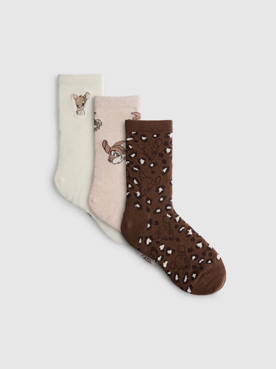 „Disney Bambi“ Socken aus Baumwollmischung, 3er-Pack