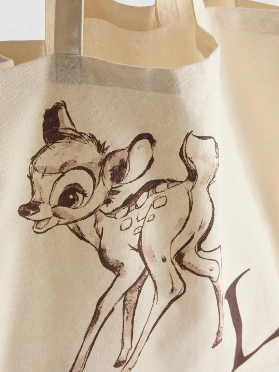 „Disney Bambi“ Tragetasche mit Initiale