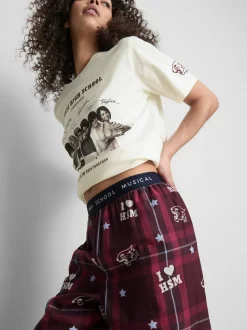 „Disney High School Musical“ karierte Schlafanzughose