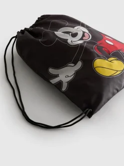 „Disney Micky Maus“ Tasche mit Grafik und Kordelzug