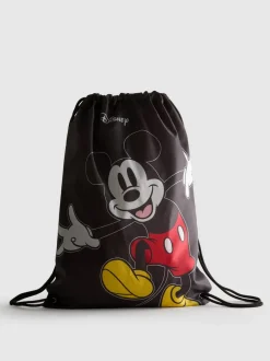 „Disney Micky Maus“ Tasche mit Grafik und Kordelzug