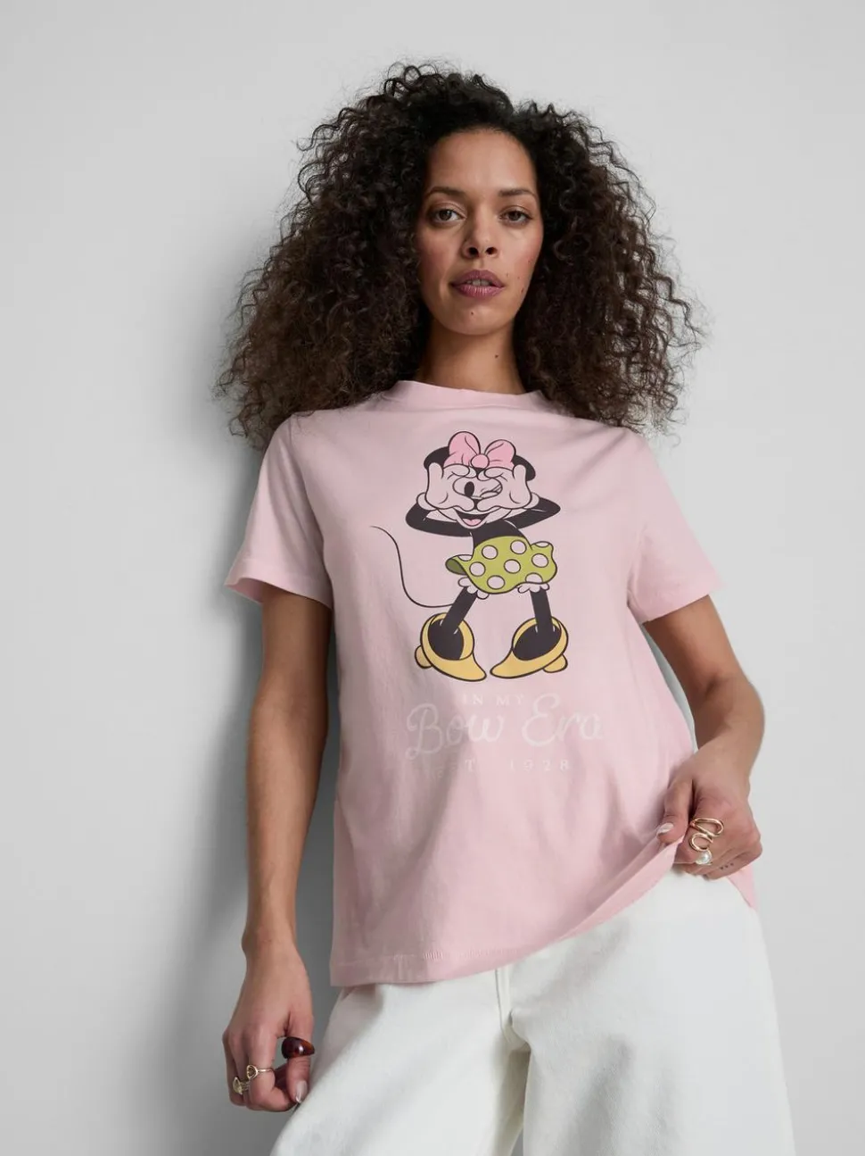 „Disney Minnie Maus“ Baumwoll-T-Shirt mit Grafik