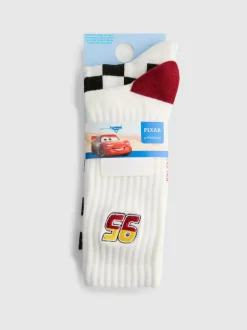 „Disney Pixar Cars“ Crew-Socken mit hohem Baumwollanteil, 2er-Pack