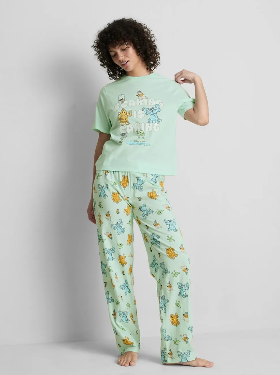 „Disney Pixar Monster AG“ Schlafanzug mit Grafik