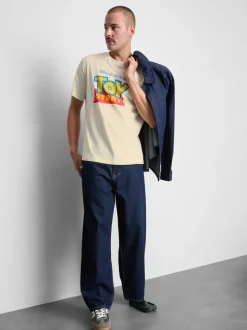 „Disney Pixar Toy Story“ T-Shirt aus reiner Baumwolle mit Grafik