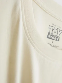 „Disney Pixar Toy Story“ T-Shirt aus reiner Baumwolle mit Grafik